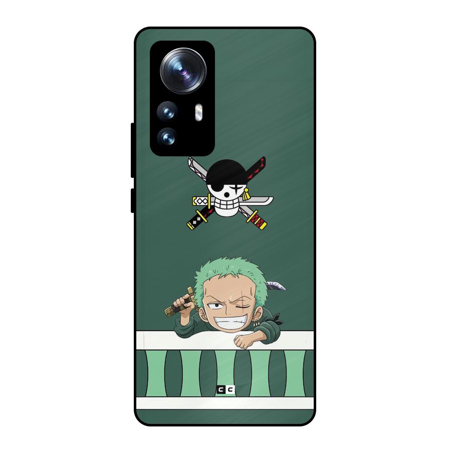 Pirate Hunter Zoro Metal Back Case for Xiaomi 12 Pro