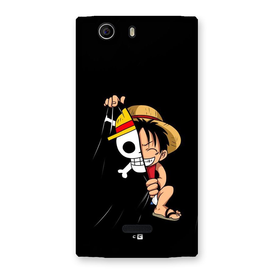 Pirate Luffy Back Case for Canvas Nitro 2 E311