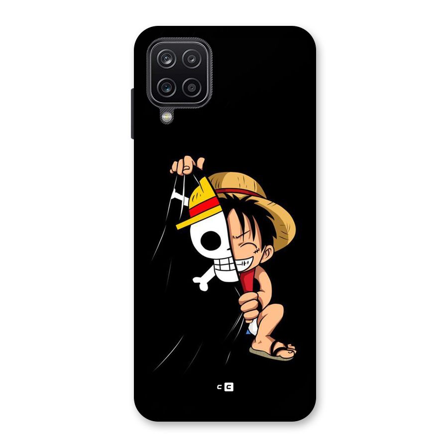 Pirate Luffy Back Case for Galaxy A12