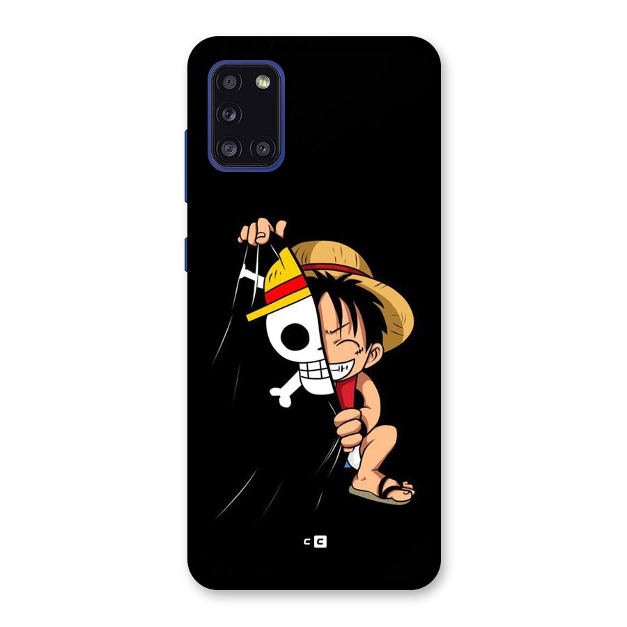 Pirate Luffy Back Case for Galaxy A31