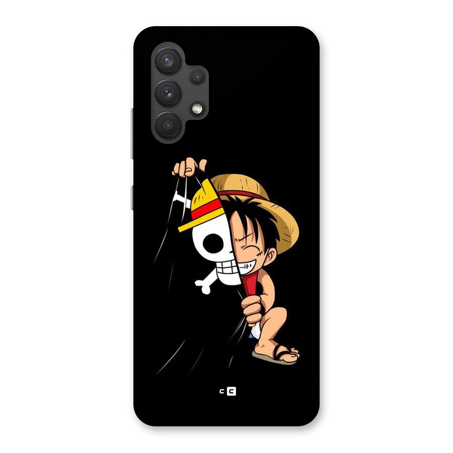 Pirate Luffy Back Case for Galaxy A32