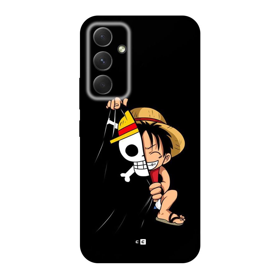 Pirate Luffy Back Case for Galaxy A54
