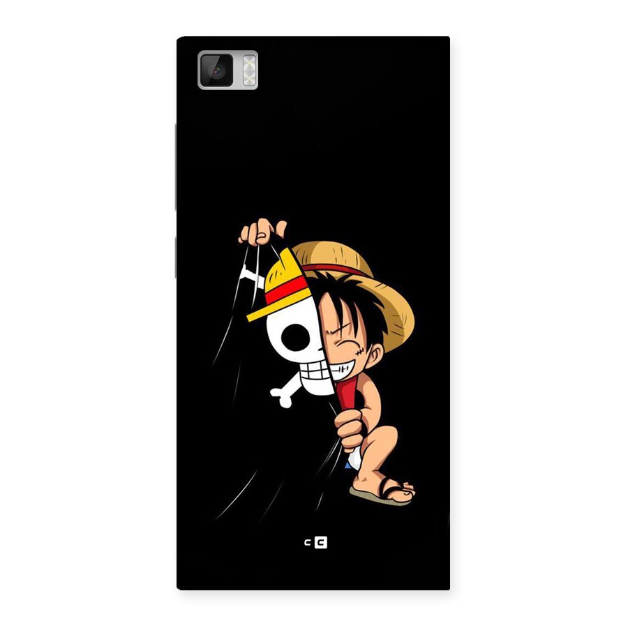 Pirate Luffy Back Case for Mi3