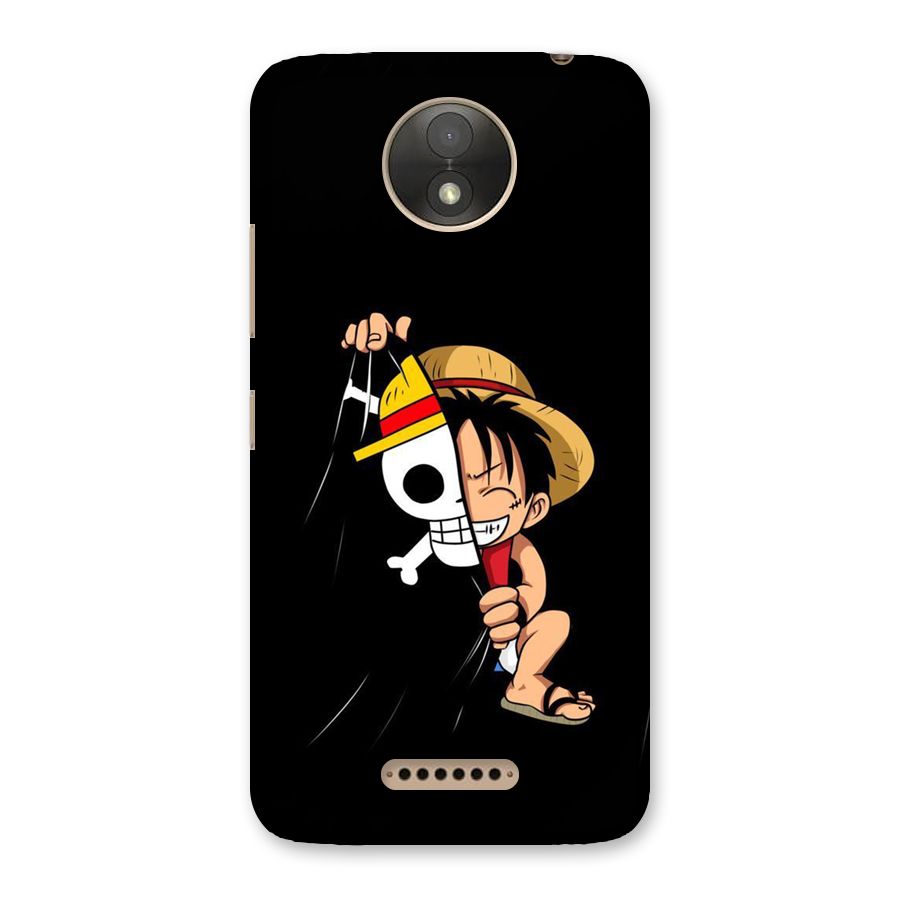 Pirate Luffy Back Case for Moto C Plus