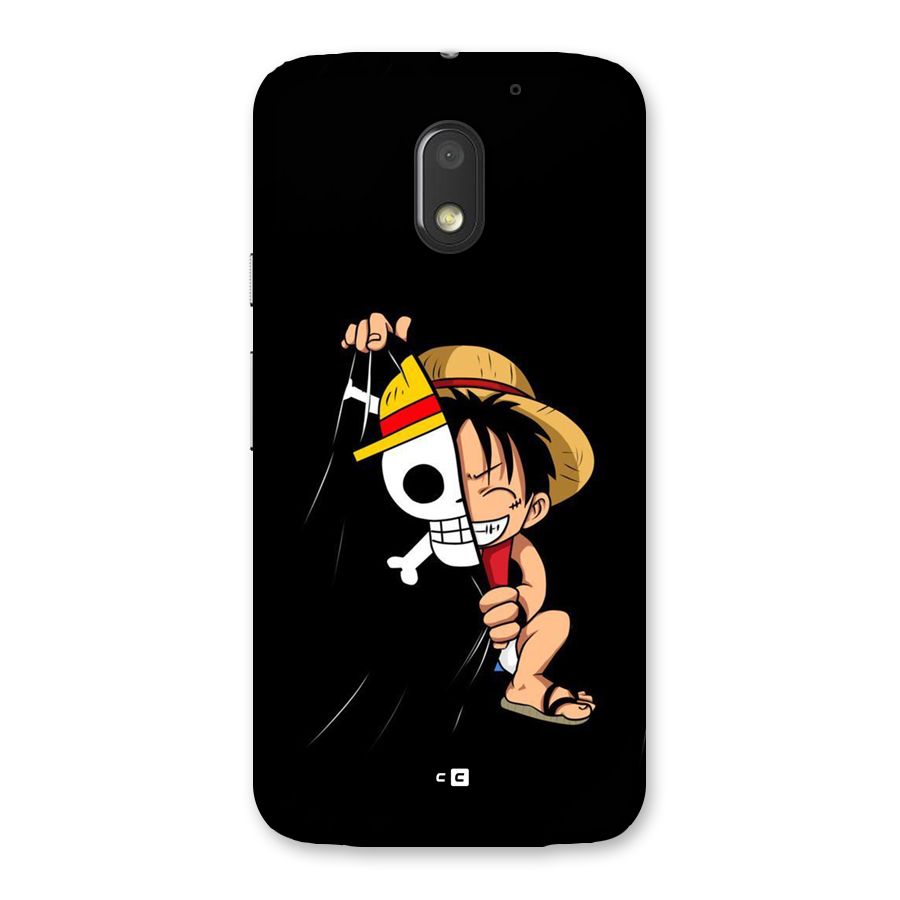Pirate Luffy Back Case for Moto E3 Power