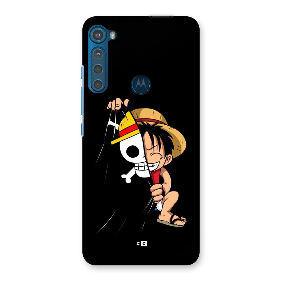 Pirate Luffy Back Case for Motorola One Fusion Plus