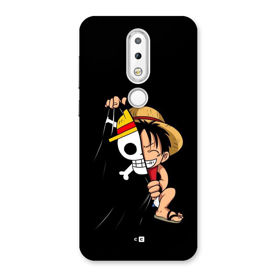 Pirate Luffy Back Case for Nokia 6.1 Plus