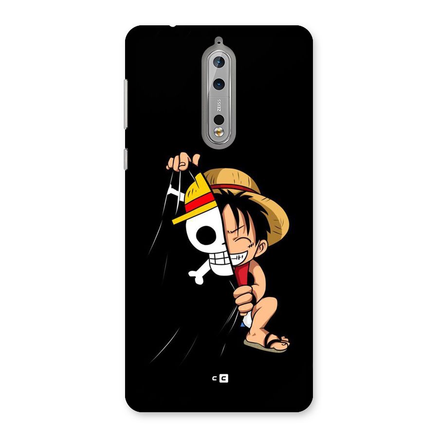 Pirate Luffy Back Case for Nokia 8