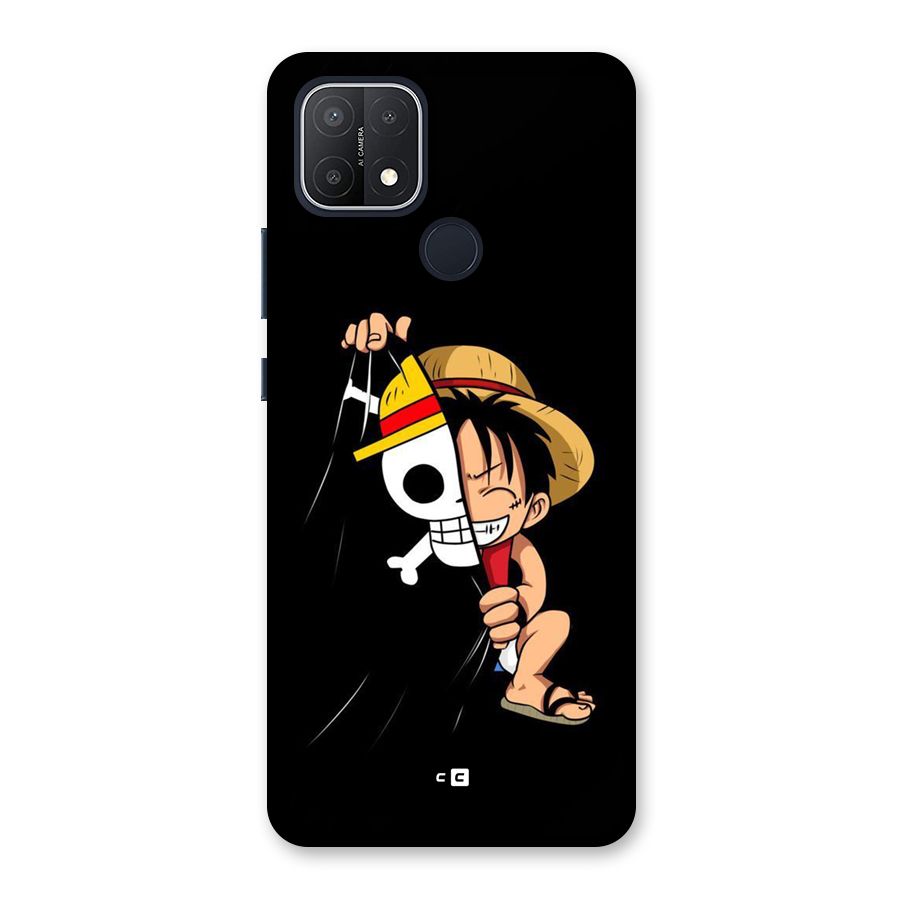 Pirate Luffy Back Case for Oppo A15