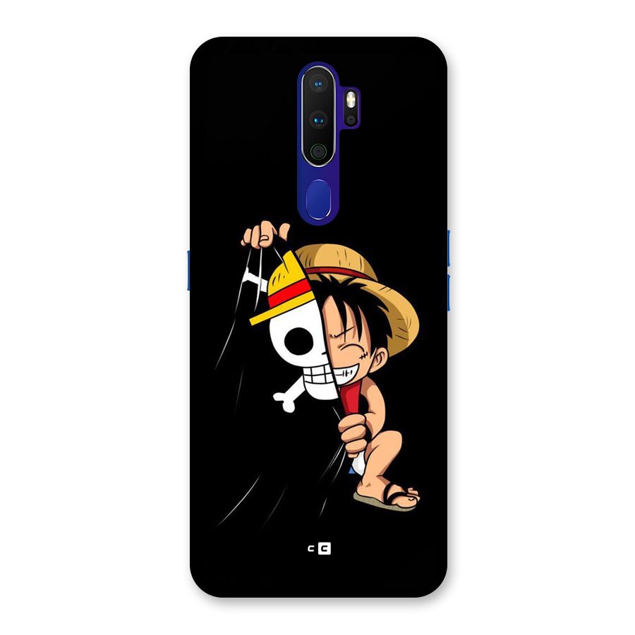 Pirate Luffy Back Case for Oppo A9 (2020)