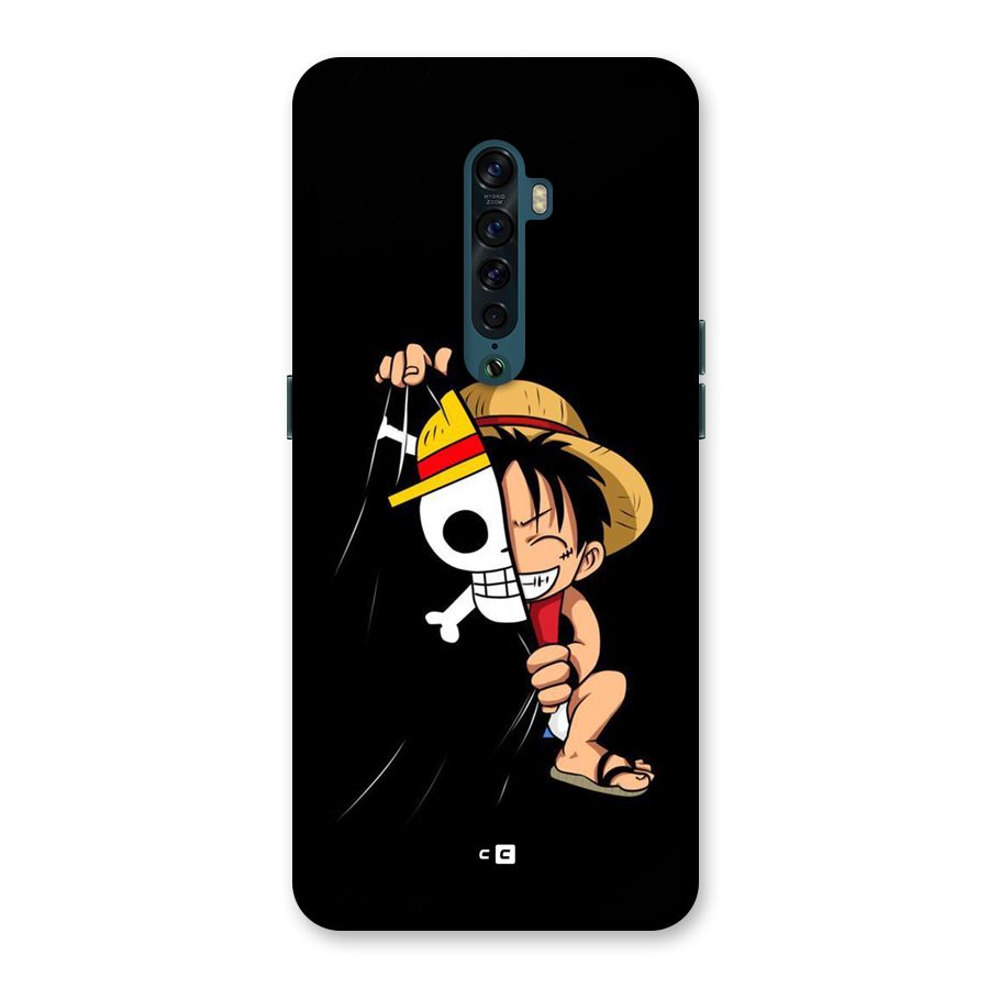 Pirate Luffy Back Case for Oppo Reno2