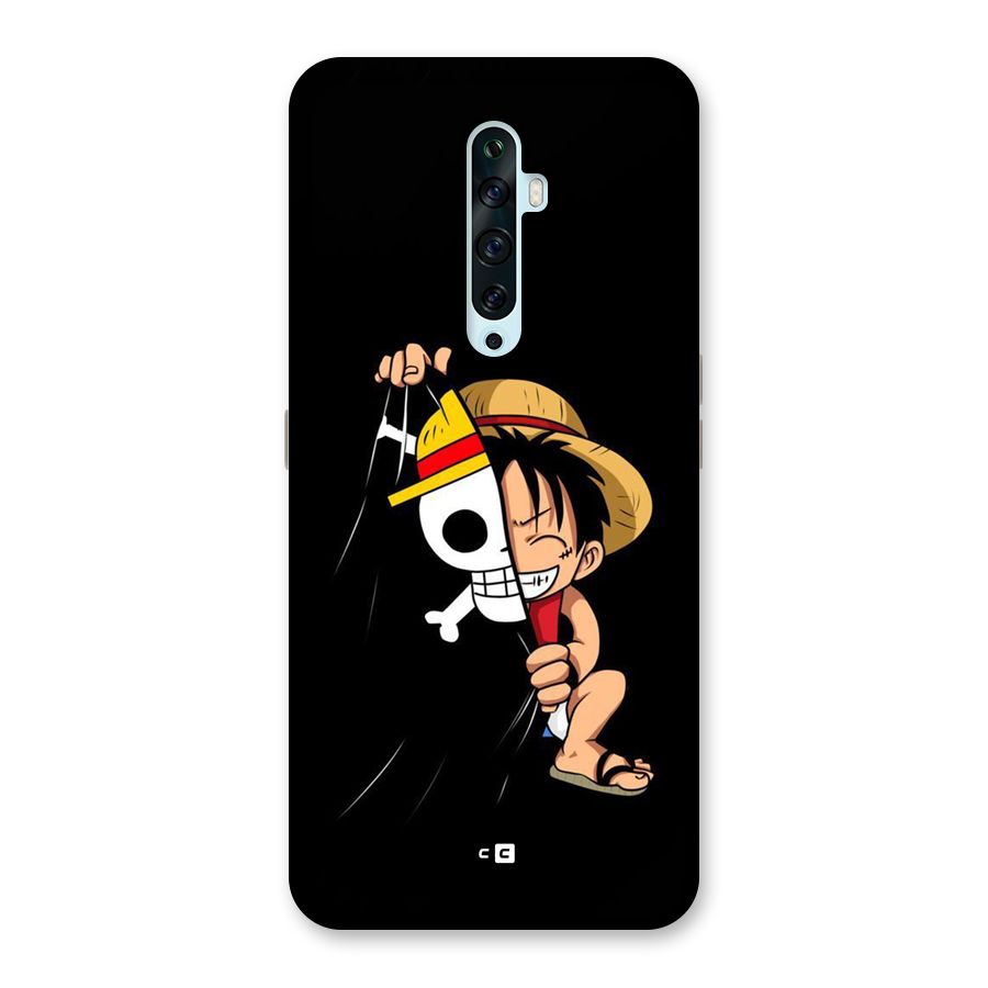 Pirate Luffy Back Case for Oppo Reno2 F