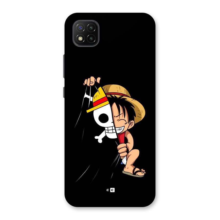Pirate Luffy Back Case for Poco C3
