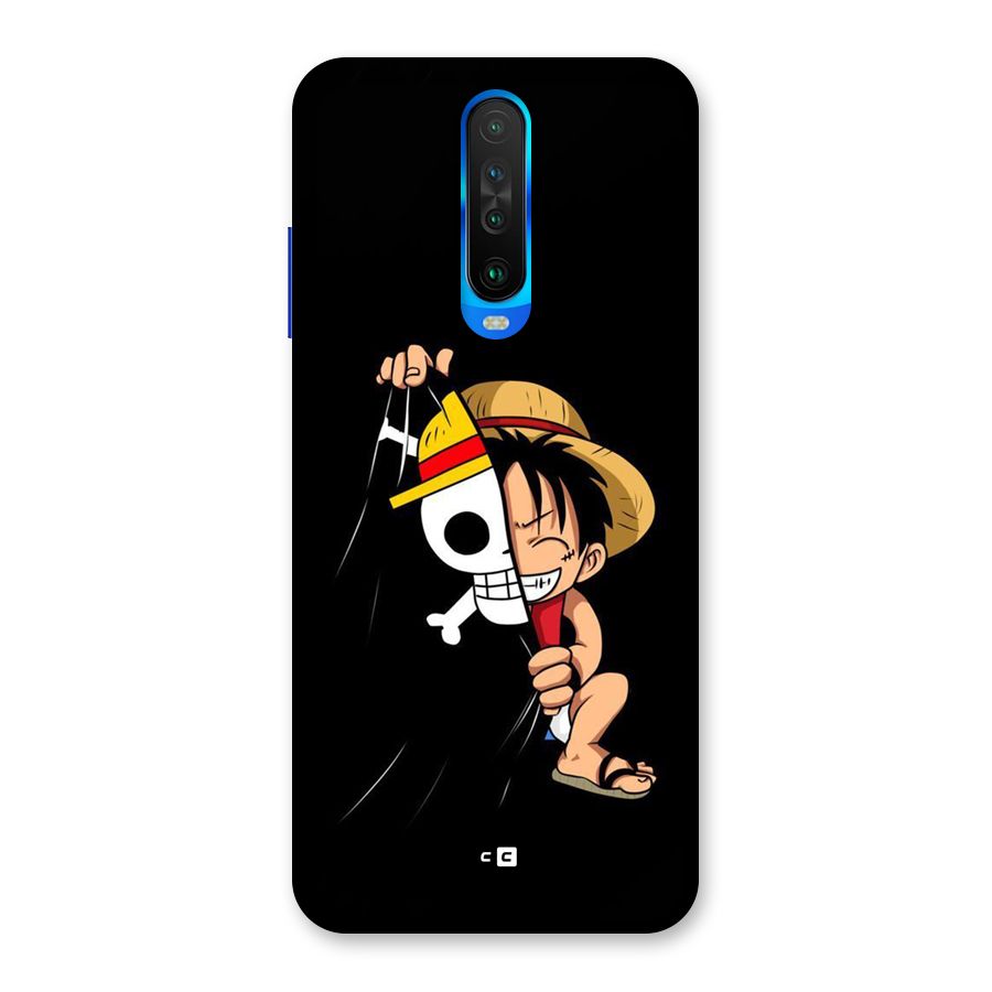 Pirate Luffy Back Case for Poco X2