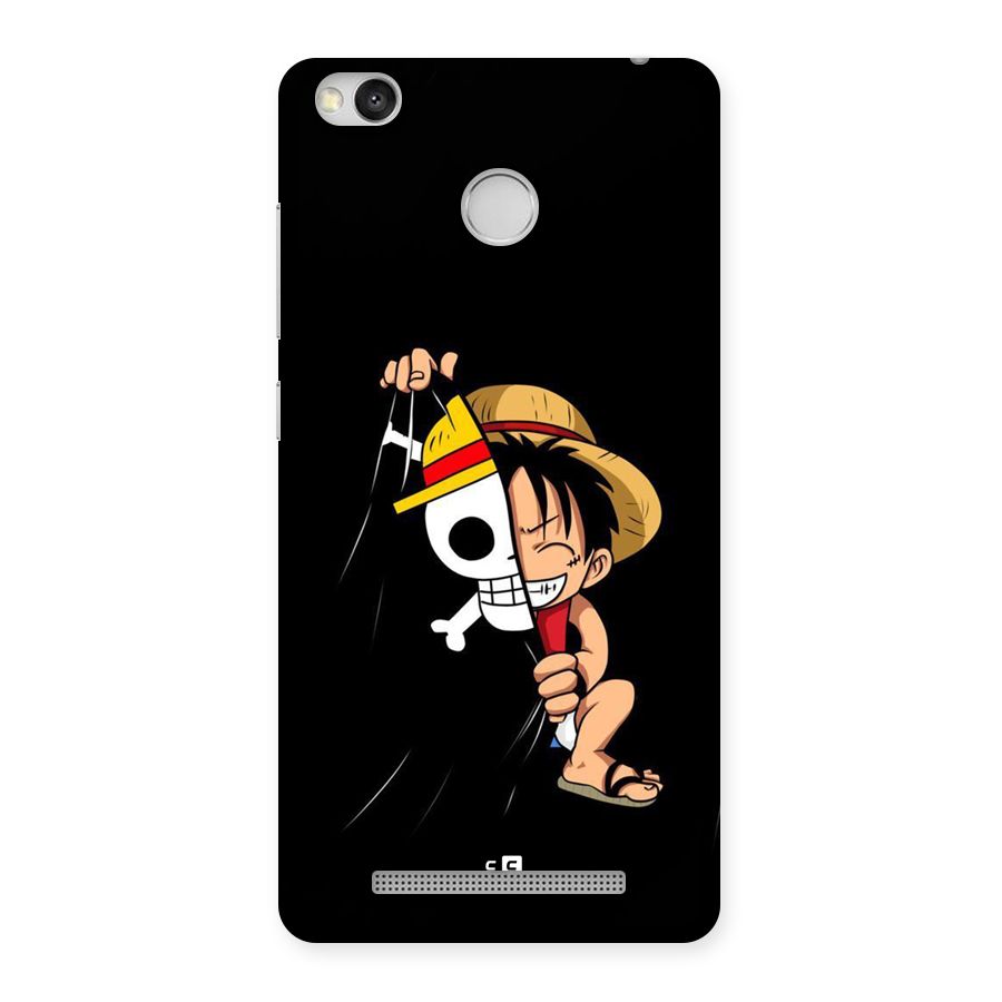 Pirate Luffy Back Case for Redmi 3S Prime