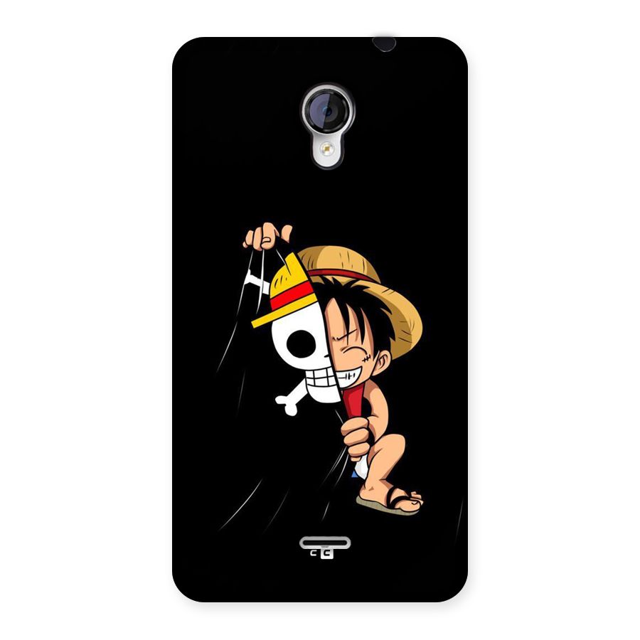 Pirate Luffy Back Case for Unite 2 A106