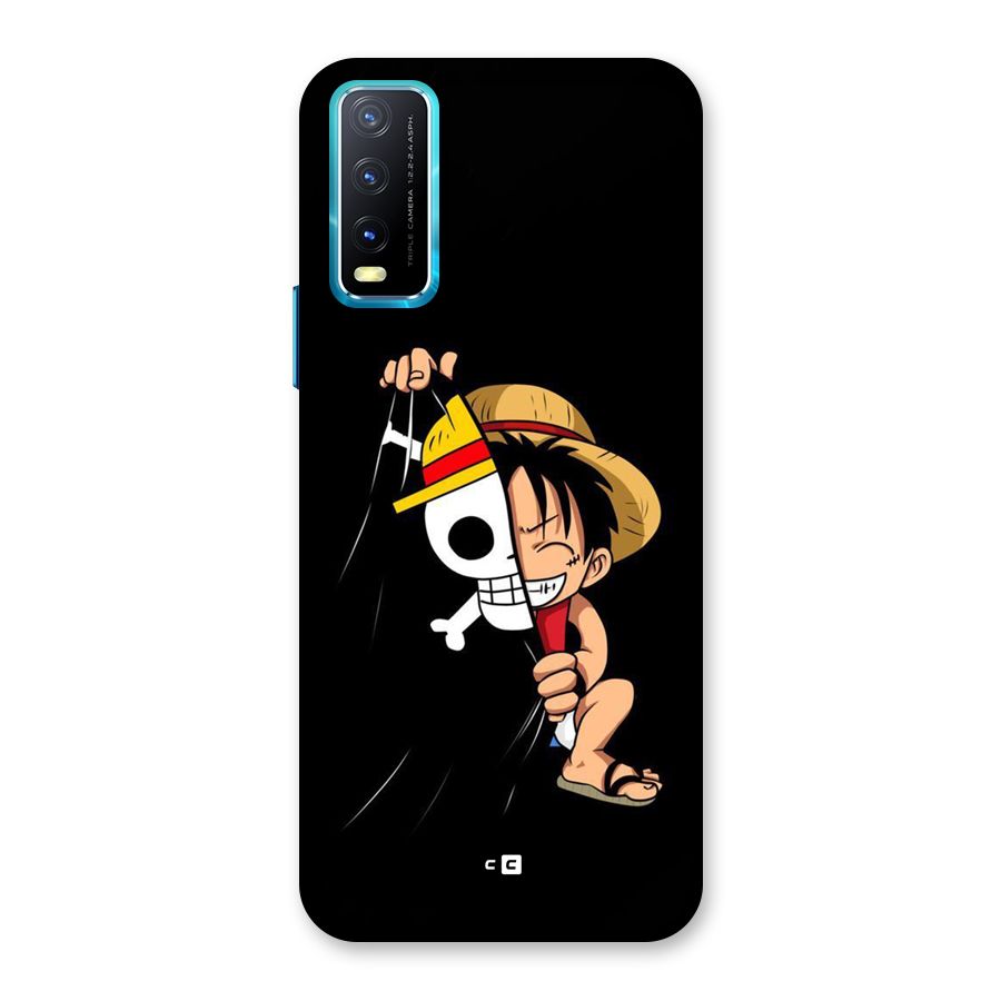 Pirate Luffy Back Case for Vivo Y20G