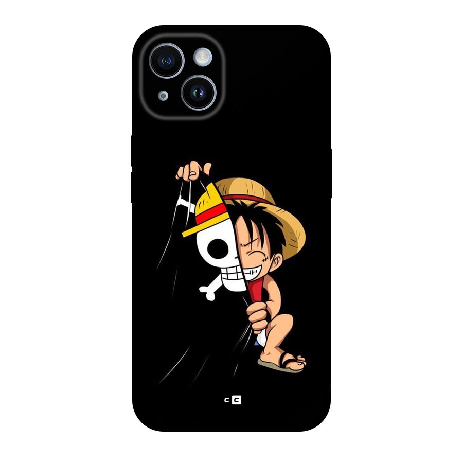 Pirate Luffy Back Case for iPhone 14