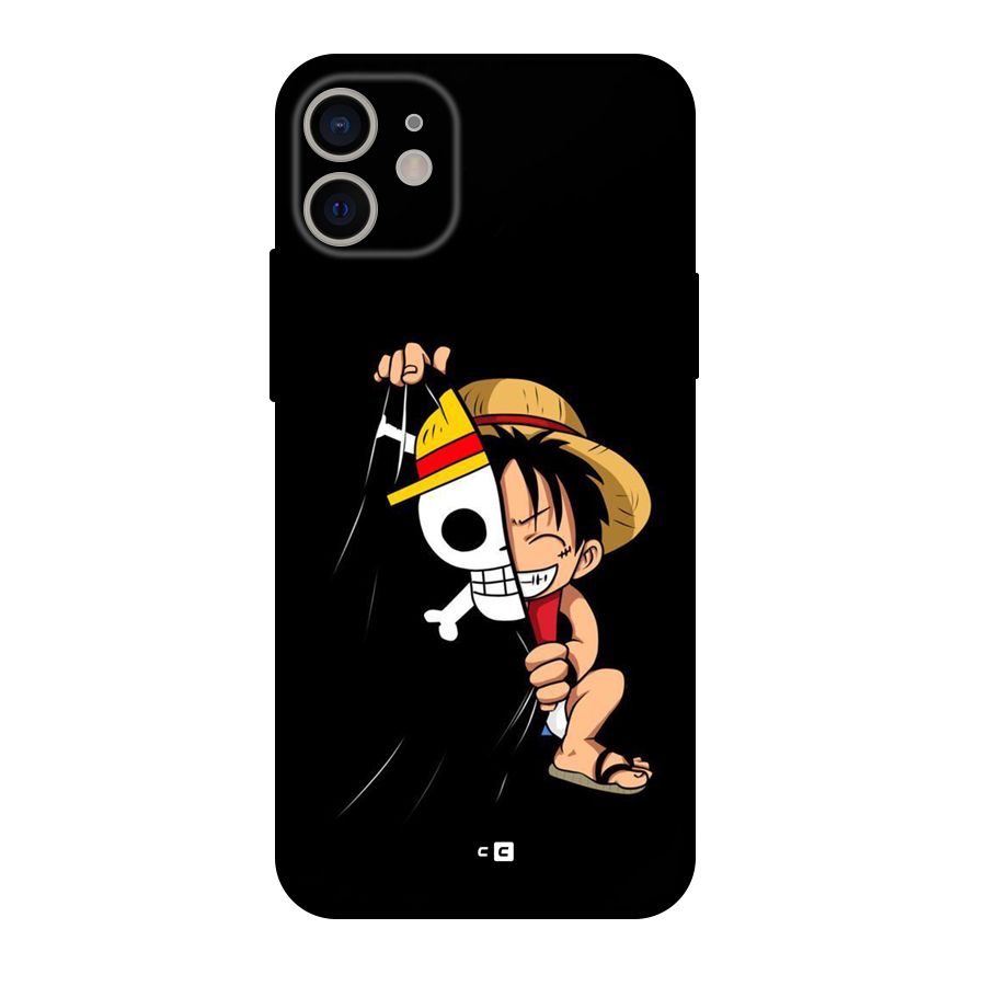 Pirate Luffy Back Case for iPhone 11