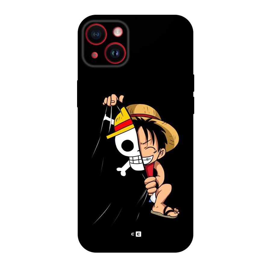 Pirate Luffy Back Case for iPhone 14 Plus