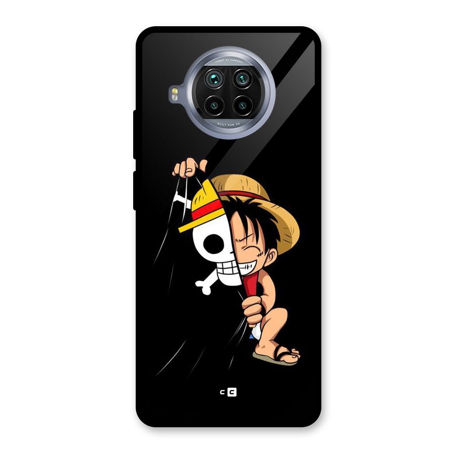 Pirate Luffy Glass Back Case for Mi 10i