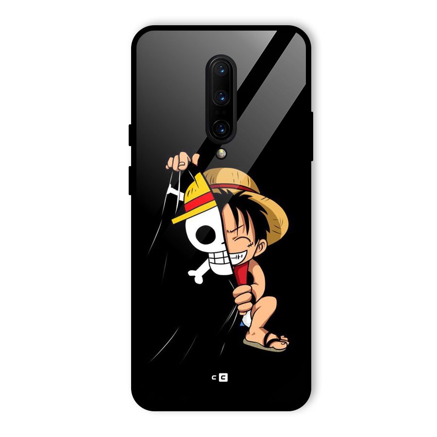 Pirate Luffy Glass Back Case for OnePlus 7 Pro
