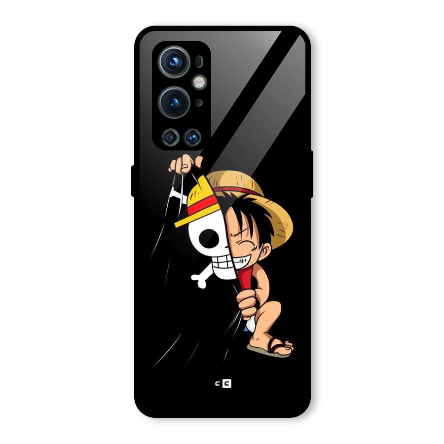 Pirate Luffy Glass Back Case for OnePlus 9 Pro