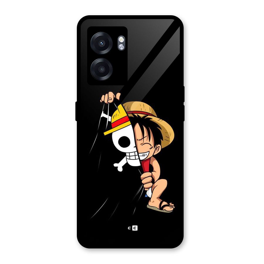 Pirate Luffy Glass Back Case for Realme Narzo 50 5G