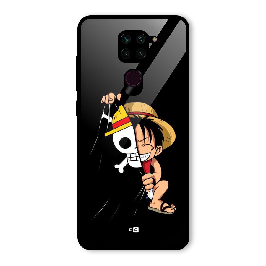 Pirate Luffy Glass Back Case for Redmi Note 9