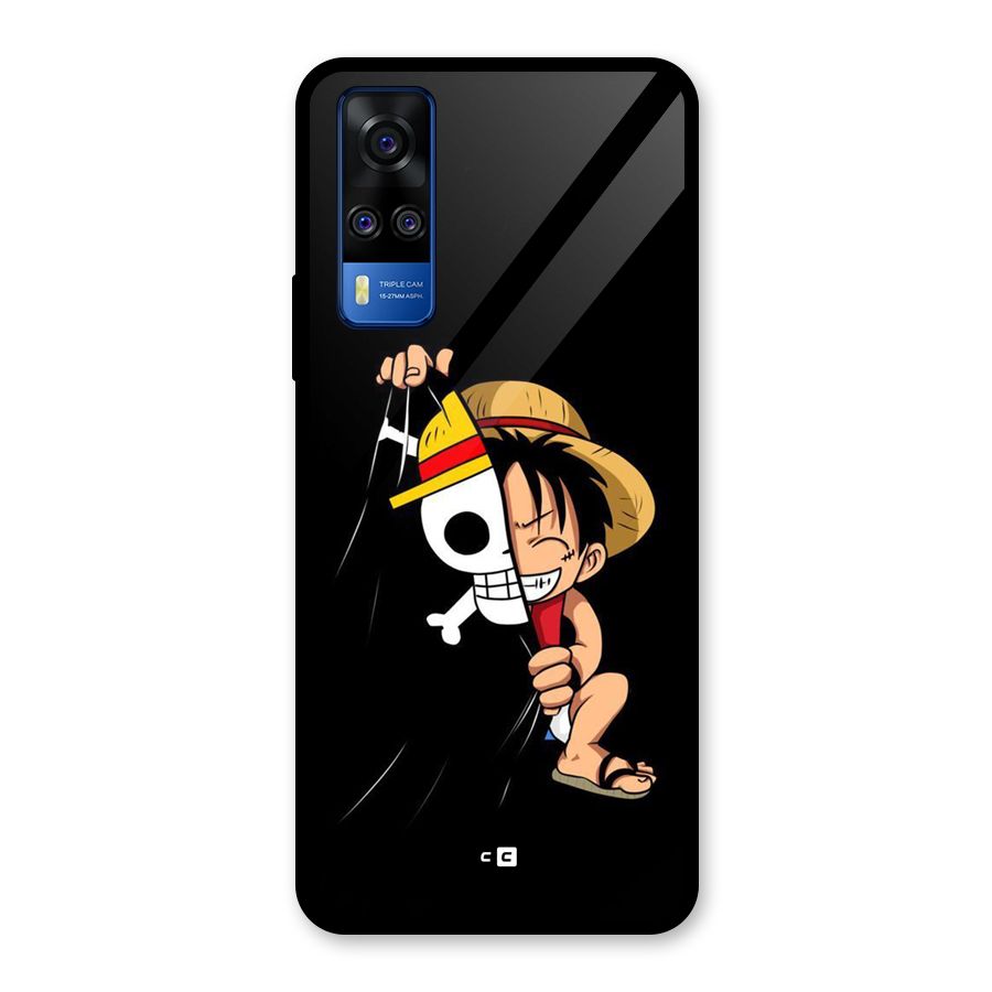 Pirate Luffy Glass Back Case for Vivo Y31