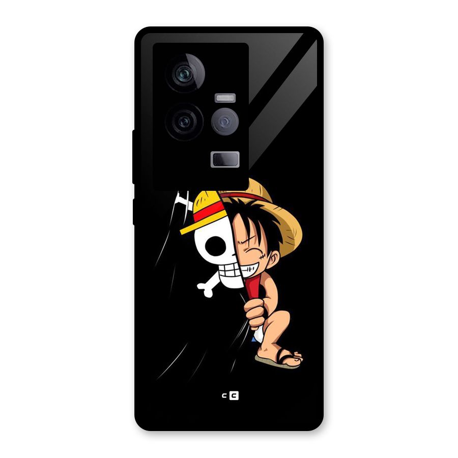 Pirate Luffy Glass Back Case for Vivo iQOO 11 5G