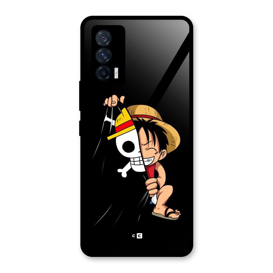 Pirate Luffy Glass Back Case for Vivo iQOO 7 5G