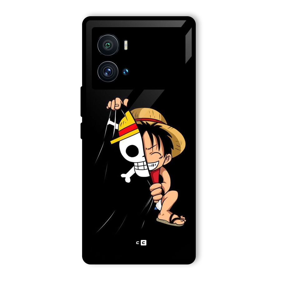 Pirate Luffy Glass Back Case for Vivo iQOO 9 Pro