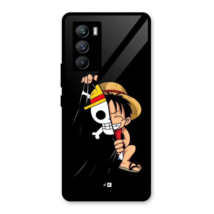 Pirate Luffy Glass Back Case for Vivo iQOO 9 SE