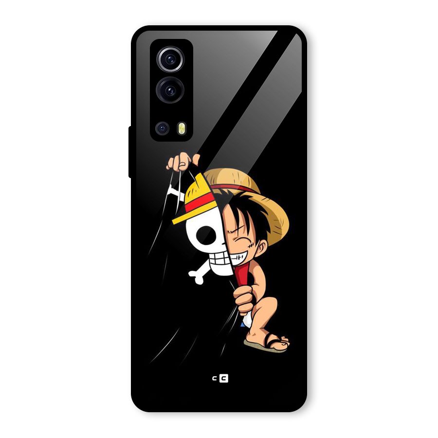 Pirate Luffy Glass Back Case for Vivo iQOO Z3