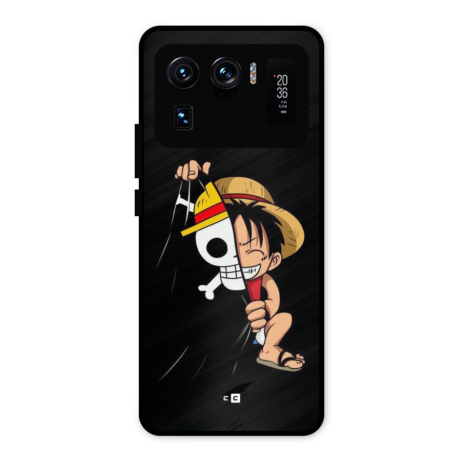 Pirate Luffy Metal Back Case for Mi 11 Ultra