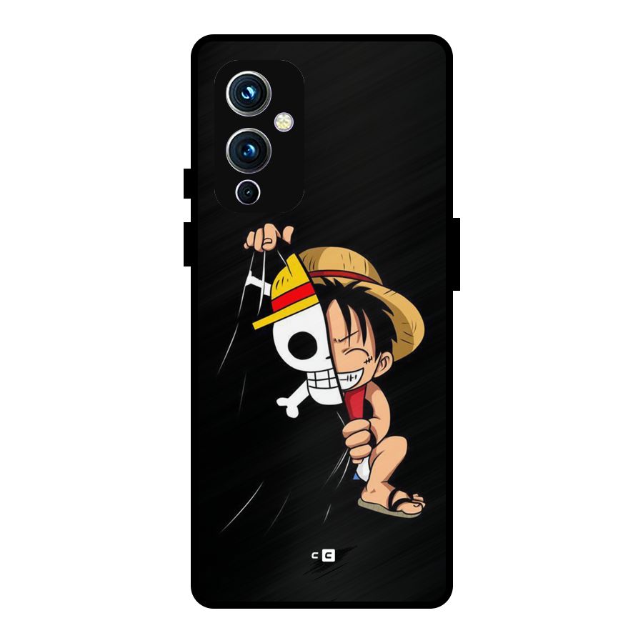 Pirate Luffy Metal Back Case for OnePlus 9