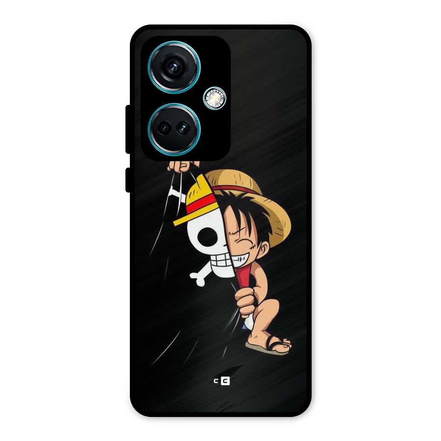 Pirate Luffy Metal Back Case for OnePlus Nord CE 3 5G