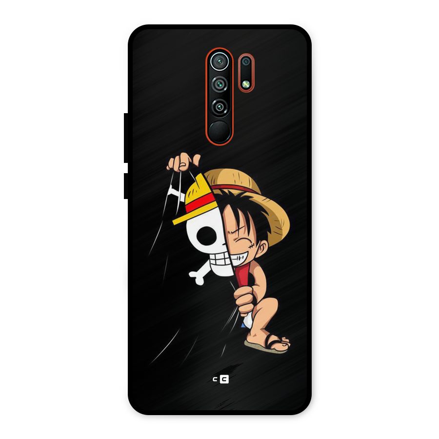 Pirate Luffy Metal Back Case for Redmi 9 Prime