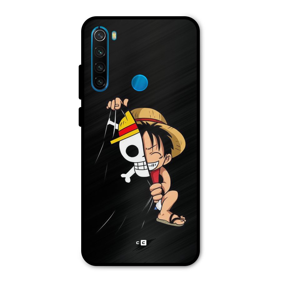 Pirate Luffy Metal Back Case for Redmi Note 8