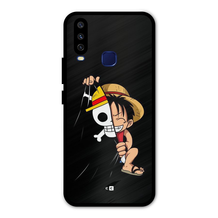 Pirate Luffy Metal Back Case for Vivo V17