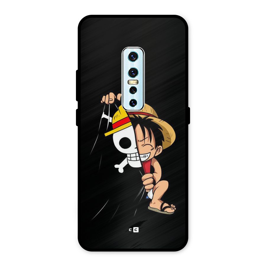 Pirate Luffy Metal Back Case for Vivo V17 Pro