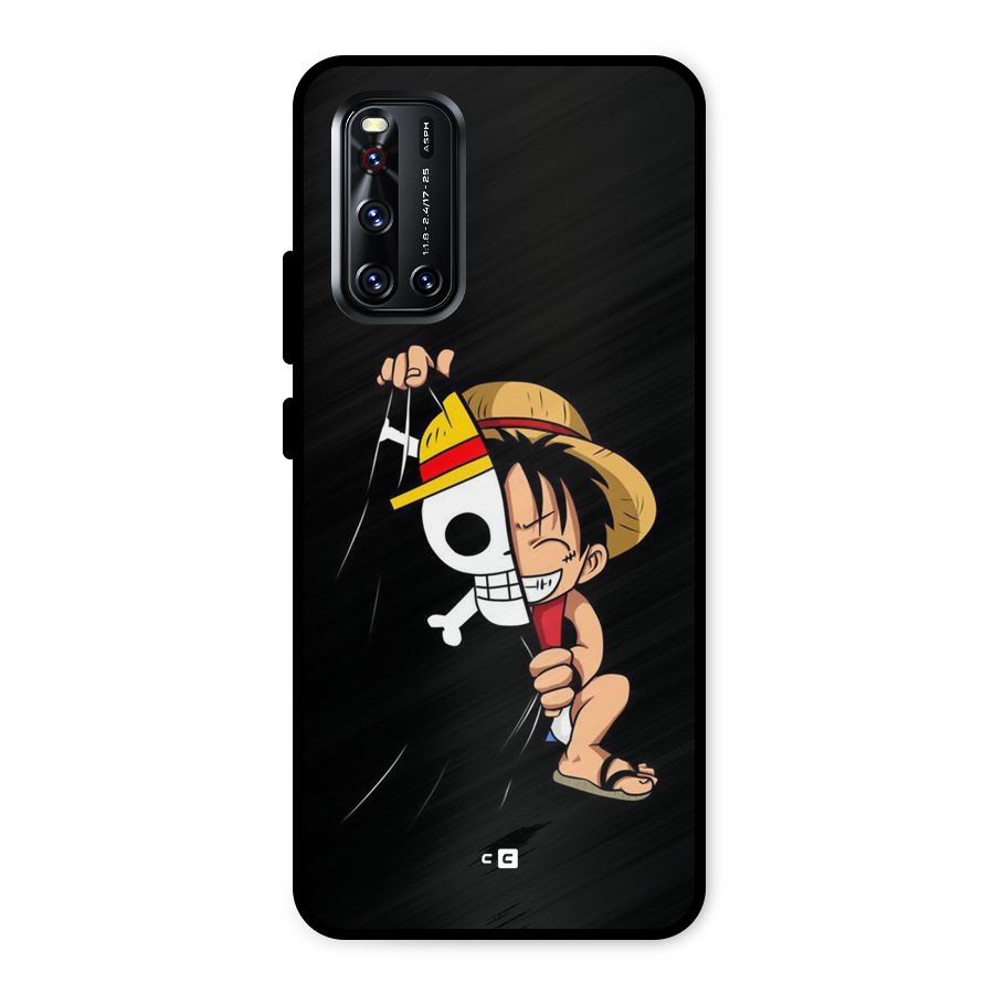 Pirate Luffy Metal Back Case for Vivo V19