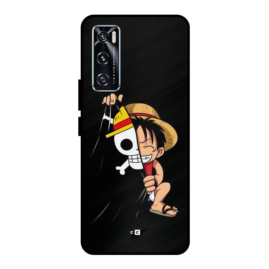 Pirate Luffy Metal Back Case for Vivo V20 SE