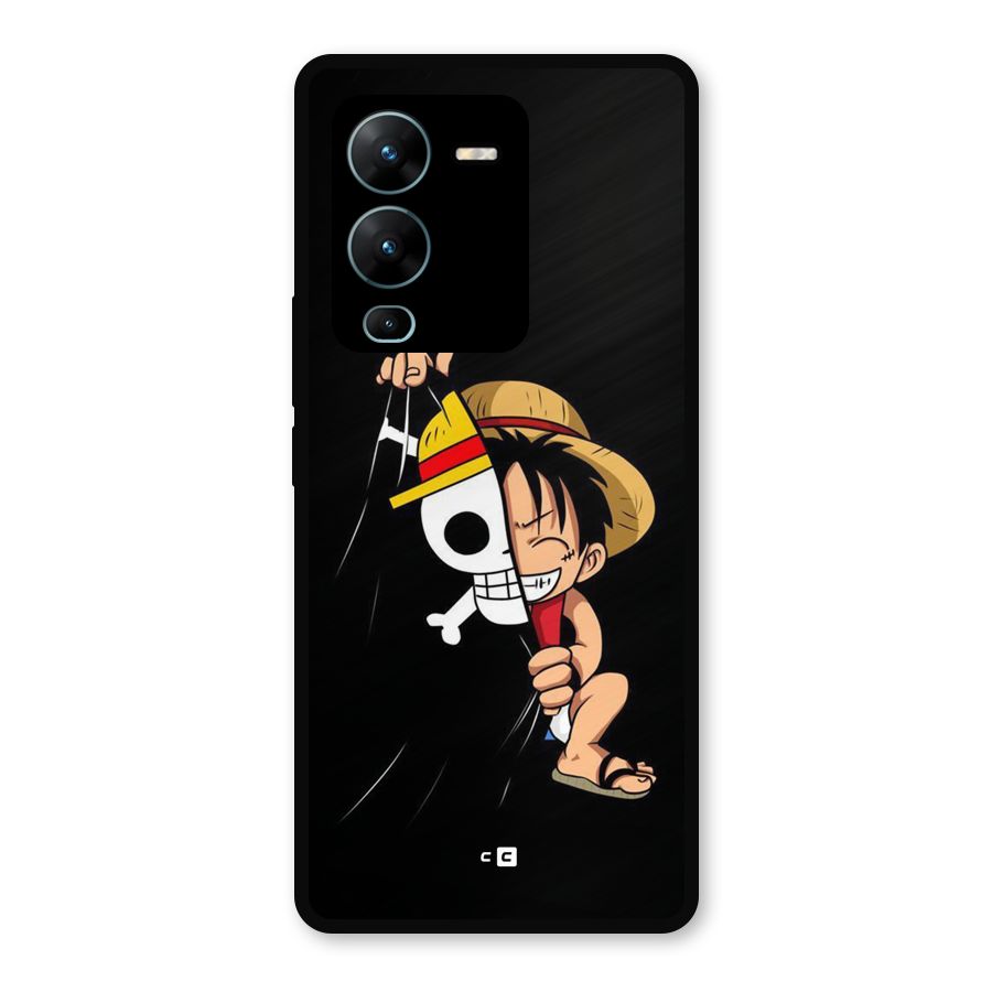 Pirate Luffy Metal Back Case for Vivo V25 Pro