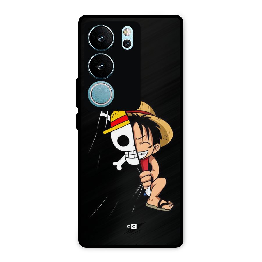 Pirate Luffy Metal Back Case for Vivo V29 Pro