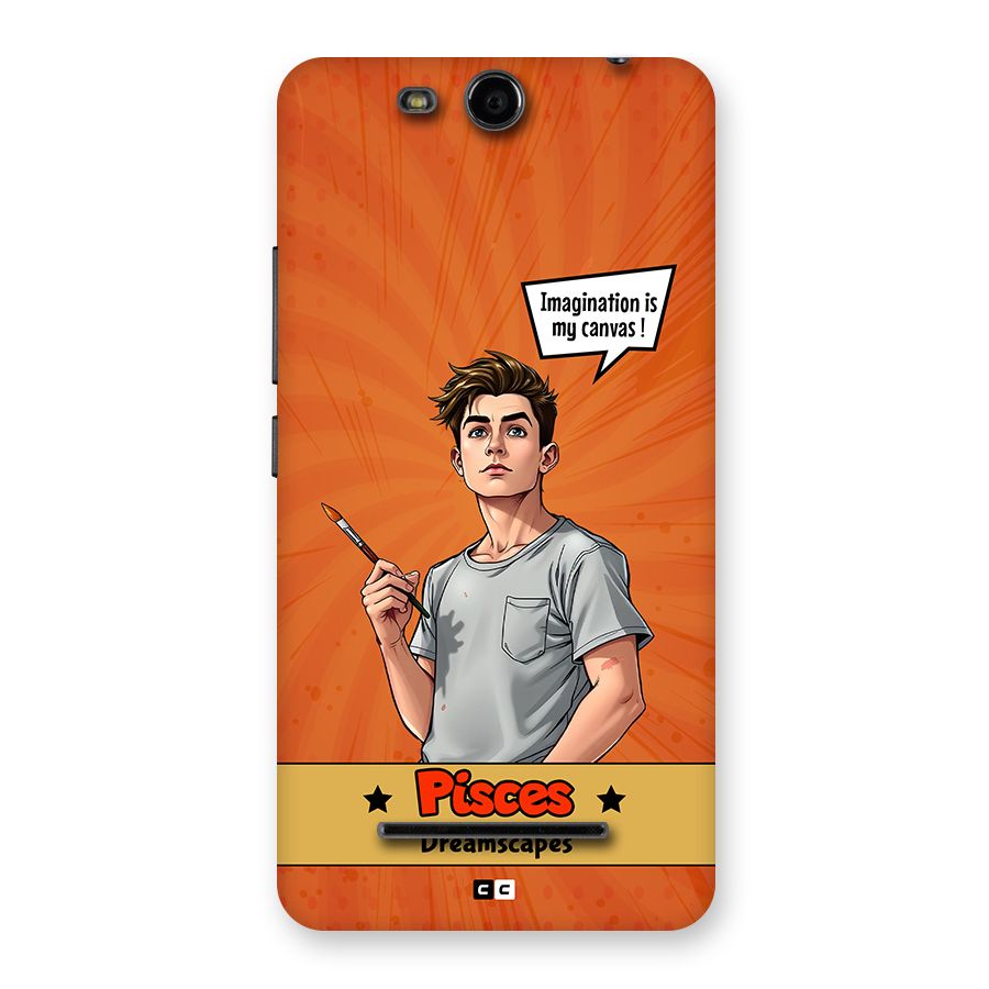 Pisces Dreamer Back Case for Canvas Juice 3 Q392