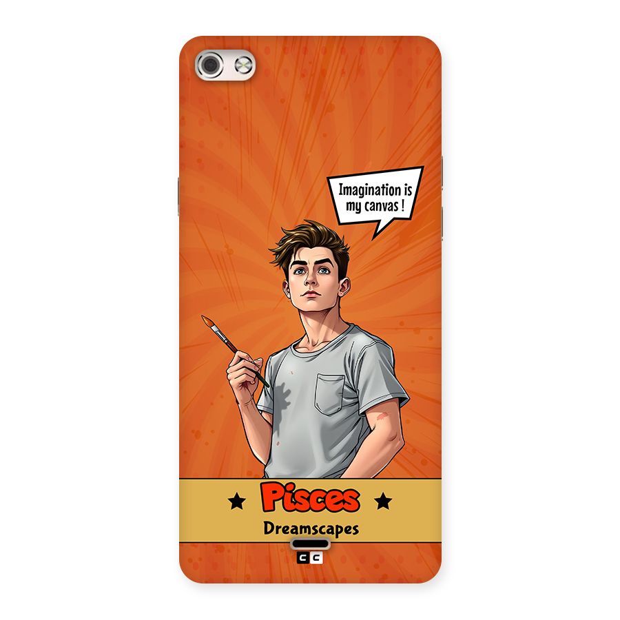 Pisces Dreamer Back Case for Canvas Silver 5