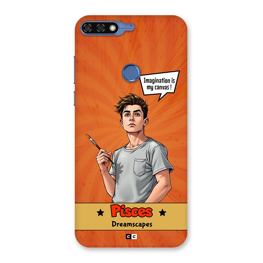 Pisces Dreamer Back Case for Honor 7C