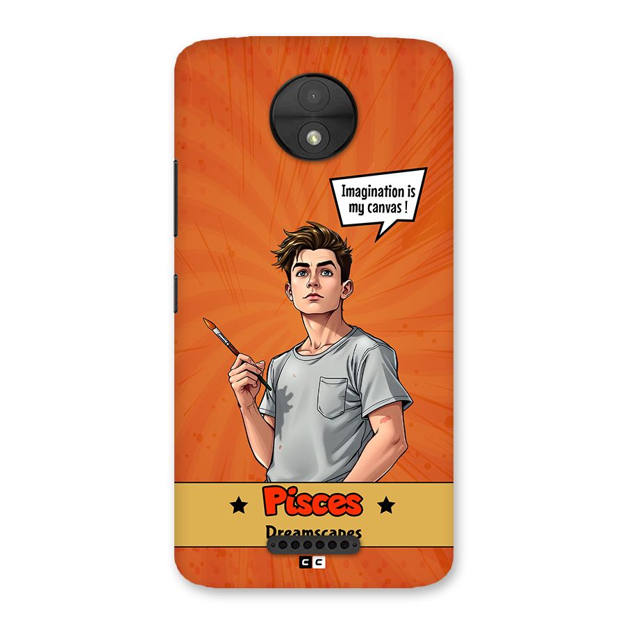 Pisces Dreamer Back Case for Moto C